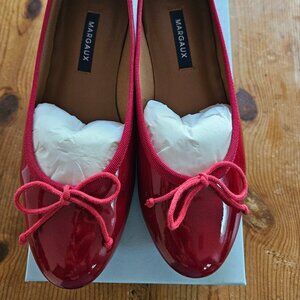 Margaux 'The Demi' Cherry Patent size 37 EUC